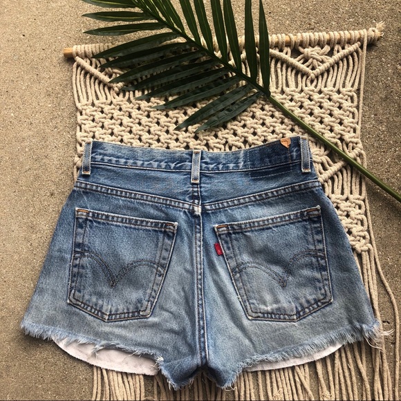 Furst Of A Kind Vintage Levi Distressed Shorts - Picture 5 of 14